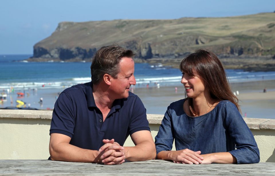  David and wife Samantha often holiday near Polzeath beach in Cornwall. But for how much longer?