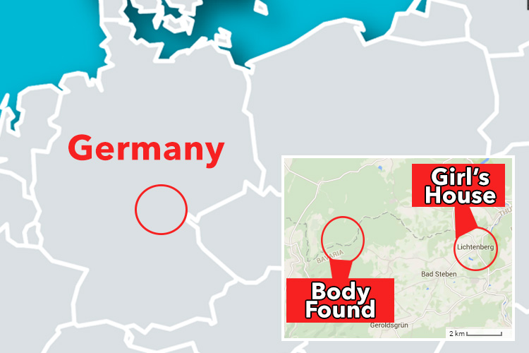 The remains of missing girl Peggy Knobloch were found just nine miles from her home