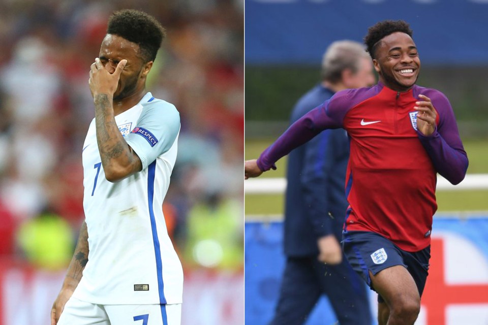  Sterling work ... England flop Raheem is again laughing all the way to the bank after his company made £650,000 profit last year