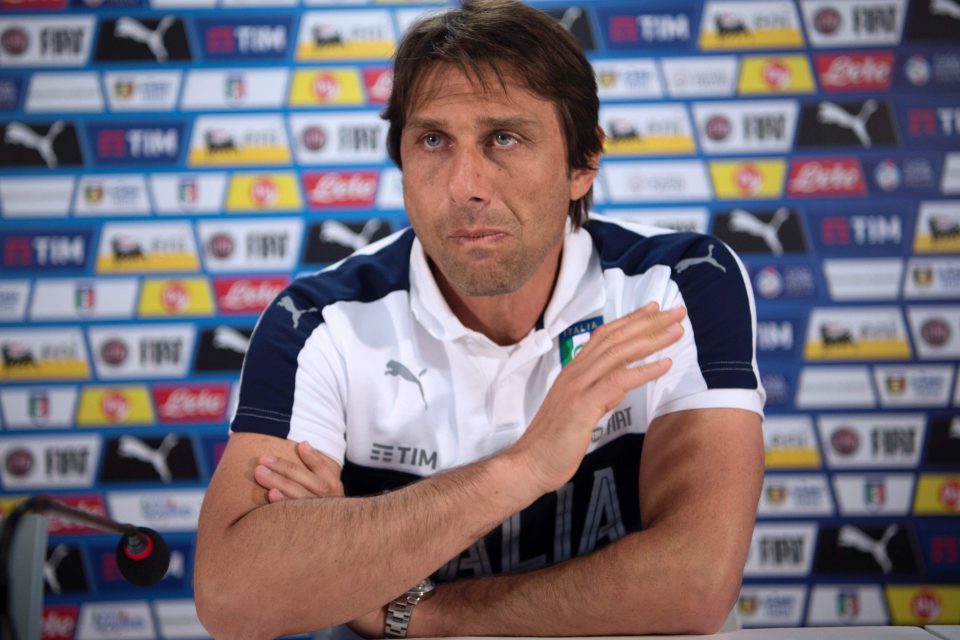  Conte showed a full range of emotions in his final press conference as Italy boss