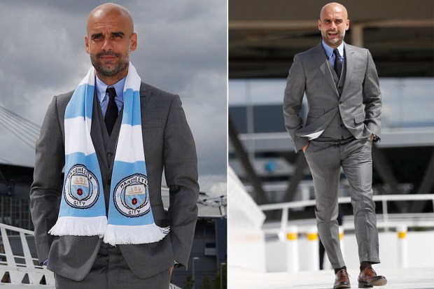 Pep Guardiola Manchester City manager