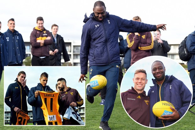 Tottenham and Aussie rules football