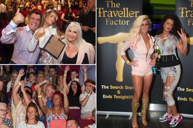 Gypsies from across the country gather for The Traveller Factor - with Paddy Doherty acting as judge Simon Cowell