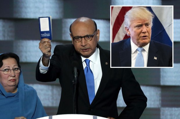 Ghazala, Khizr Khan and Donald Trump