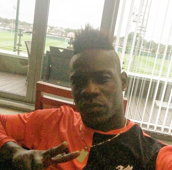  Balotelli has been training with Liverpool's reserves