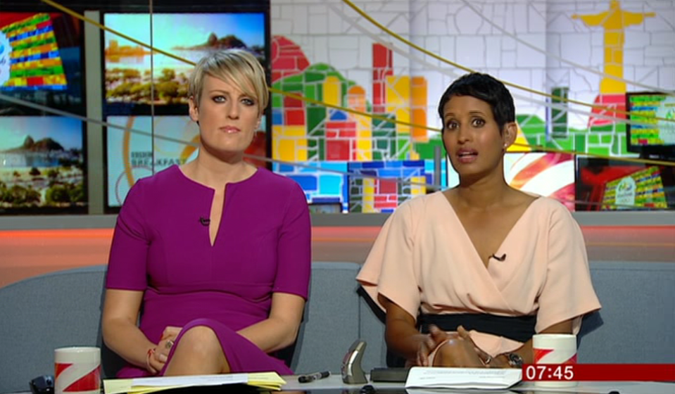  Viewers took to Twitter to praise BBC Breakfast for it's female line-up