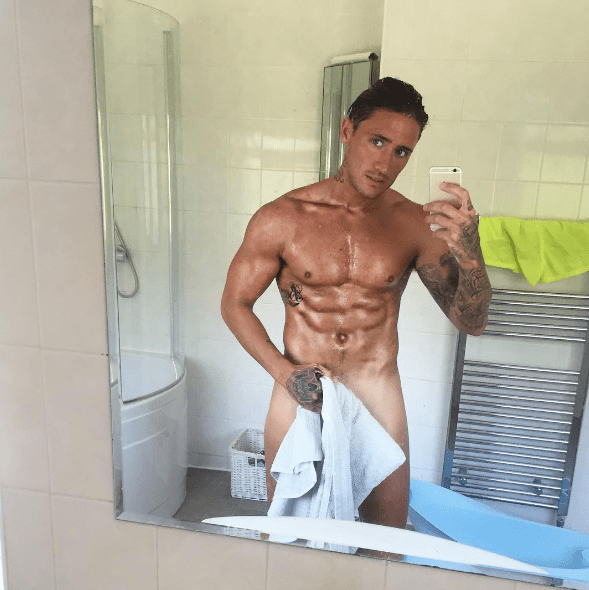  Stephen regularly shares naked snaps on his social media