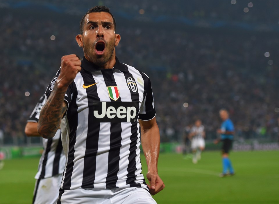  Carlos Tevez scored 50 goals in two seasons in Italy with Juventus