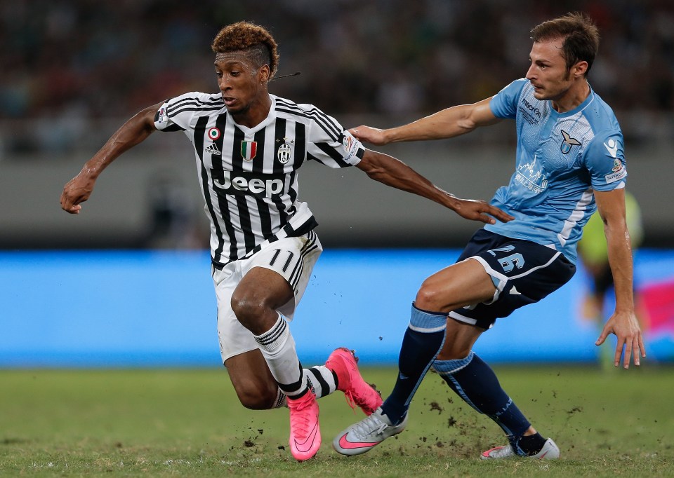  Kinglsey Coman won a Serie A and Cup double with Juventus in 2015