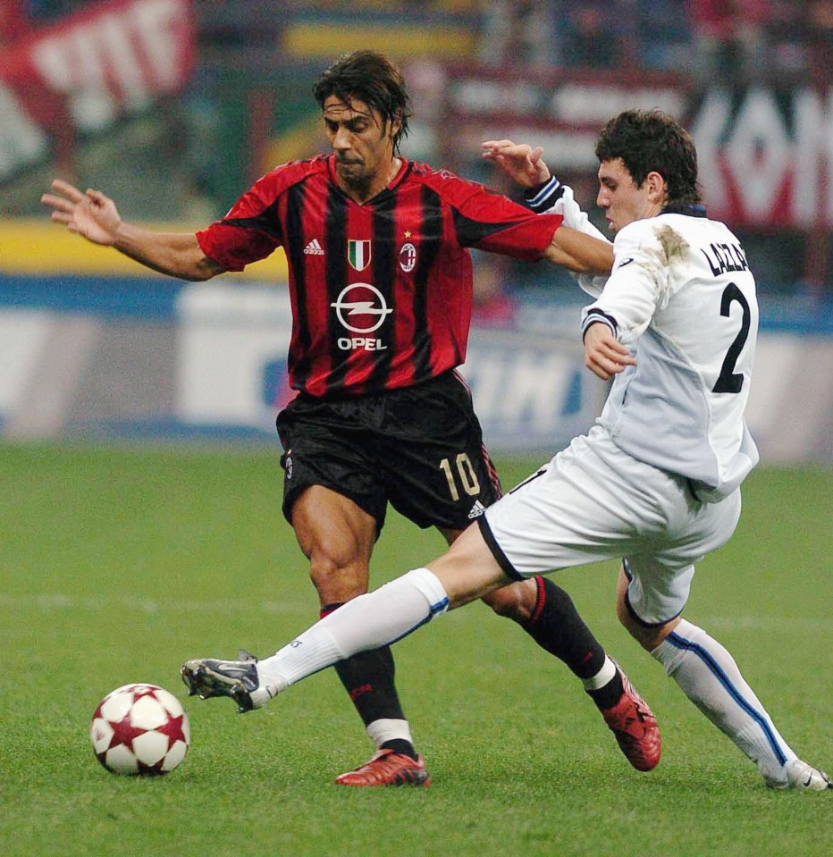  Manuel Rui Costa was Silvio Berlusconi's most expensive signing at £37million