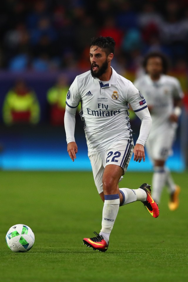  Isco's future at Real Madrid is up in the air after emergence of Marco Asensio