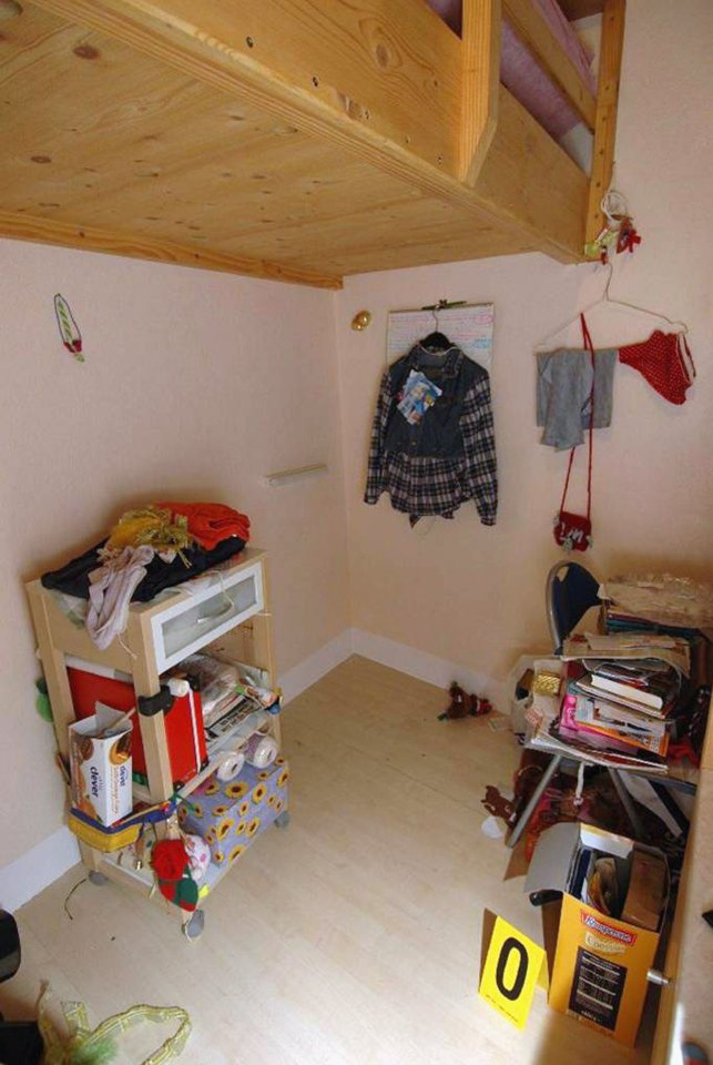  Inside the hidden room in the house where Natascha Kampusch was kept concealed