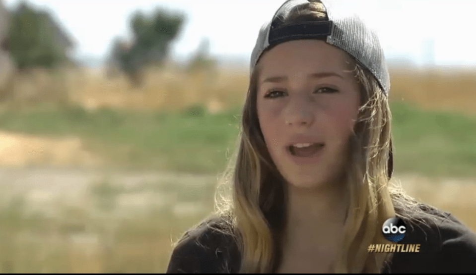  Aryanna spoke with Good Morning American about her love of hunting and the abuse she received