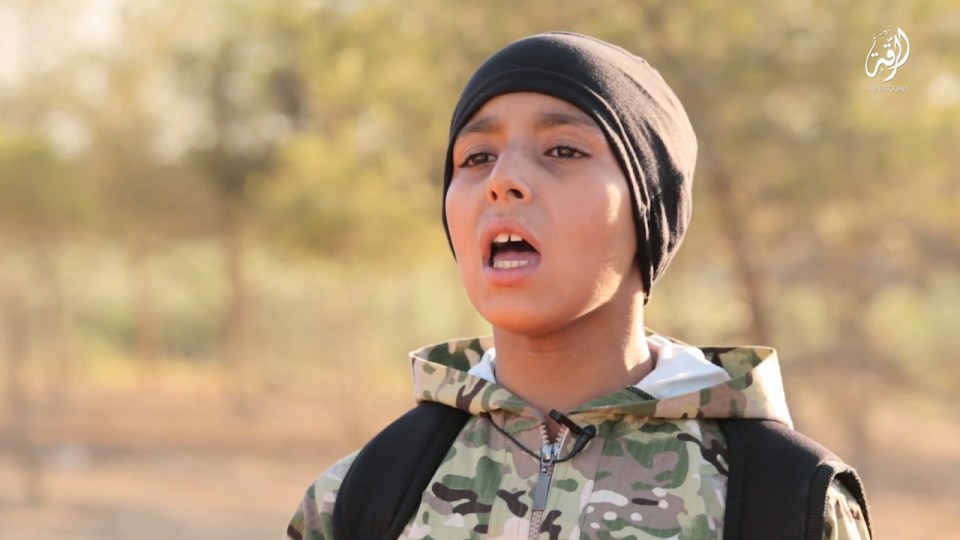 Brit child in ISIS video