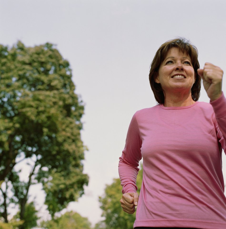  Grin and bear it ... those who accept some discomfort, knowing it will pass, tend to cope better with symptoms of menopause