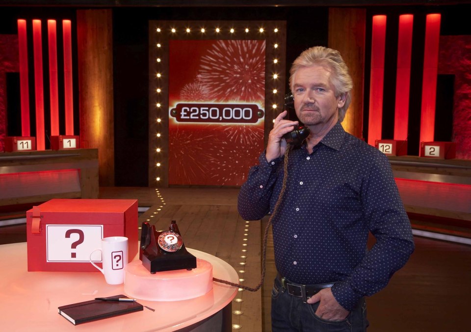  Veteran Noel Edmonds ... 3,000 episodes filmed in the show's 11 years