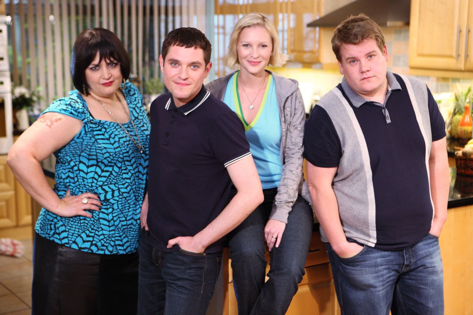  James first shot to fame in BBC sitcom Gavin and Stacey