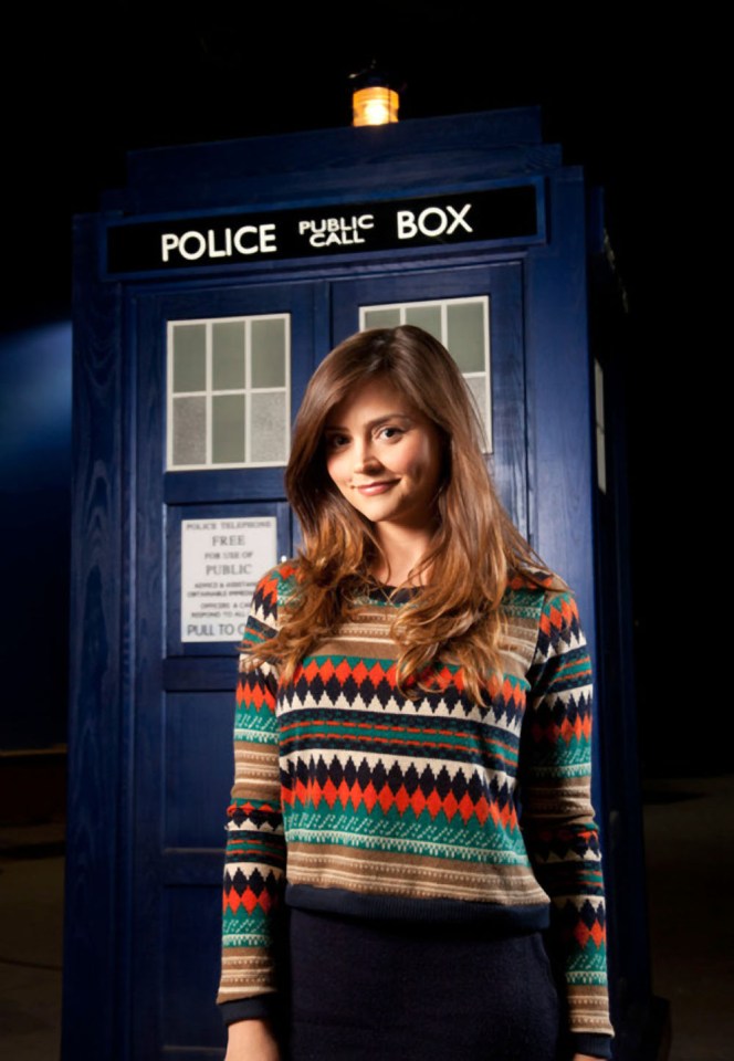 Jenna became a household name after starring as Dr Who's assistant