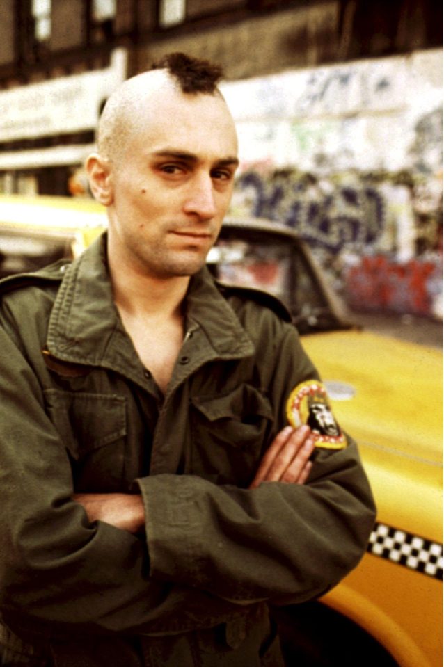 Robert De Niro as Travis Bickle in Taxi Driver