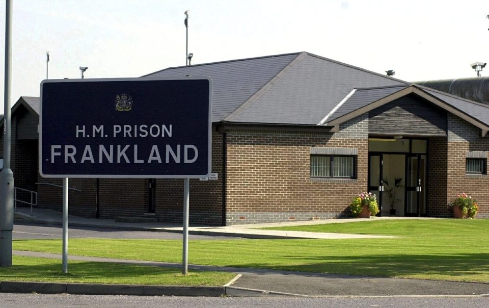  He now faces being transferred to Frankland prison, County Durham, where Soham killer Ian Huntley is