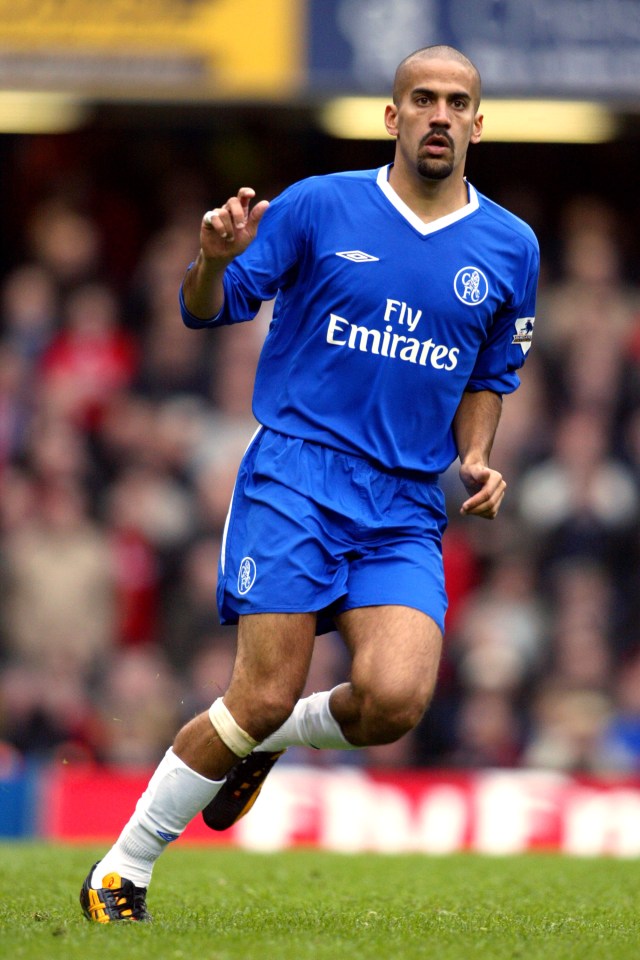 The Argentine was sold to Chelsea in 2003 for £15m after flopping at Old Trafford