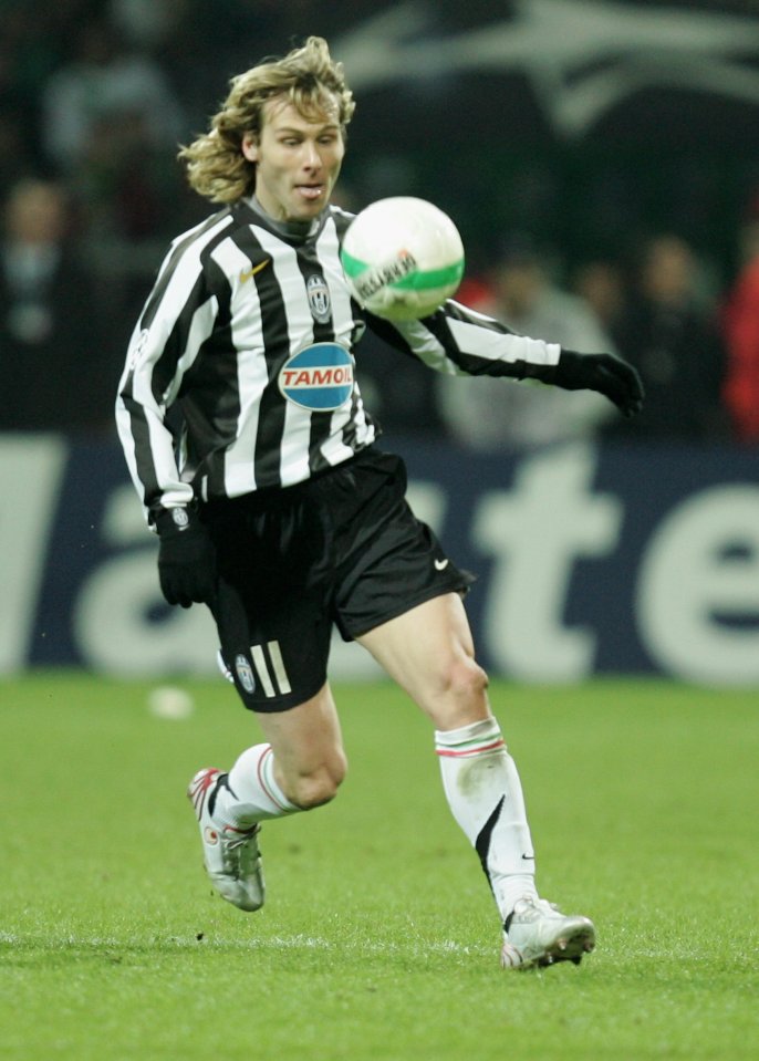  Czech ace Pavel Nedved was one of the best players in the world when at Juventus