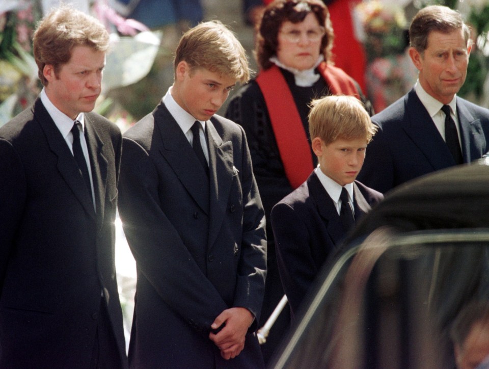  The two boys sobbed their hearts out when the cameras weren't looking