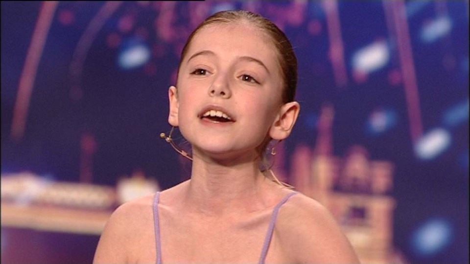  Hollie got off to a shaky start on Britain's Got Talent but tried to power on through her nerves