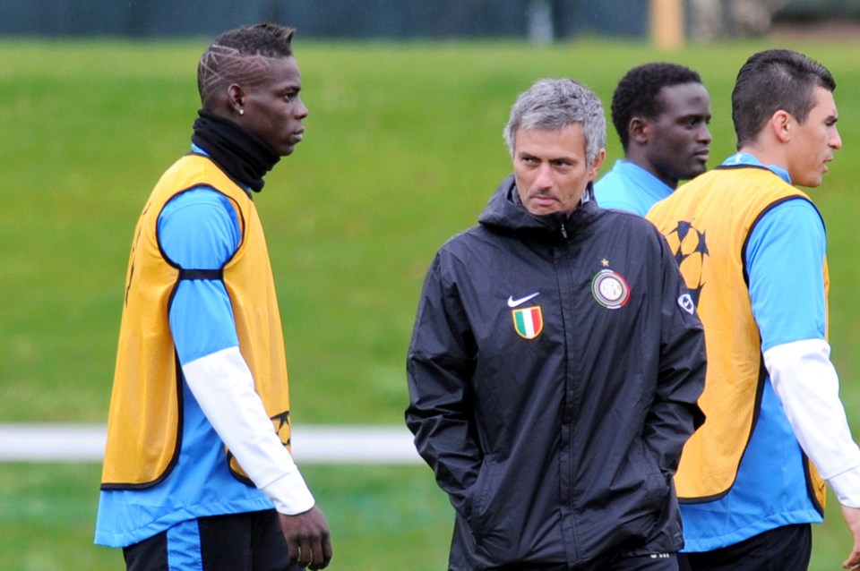  Jose Mourinho and Mario Balotelli worked well together at Inter Milan but the striker has not settled into English football as well as his former manager