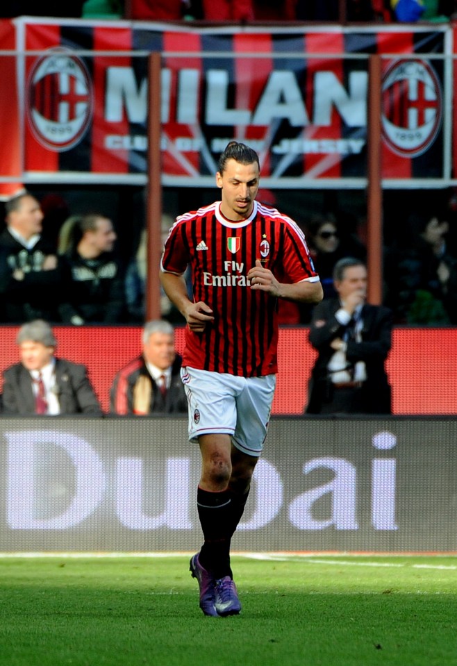  Swede star Zlatan Ibrahimovic also played for another Serie A giant, AC Milan