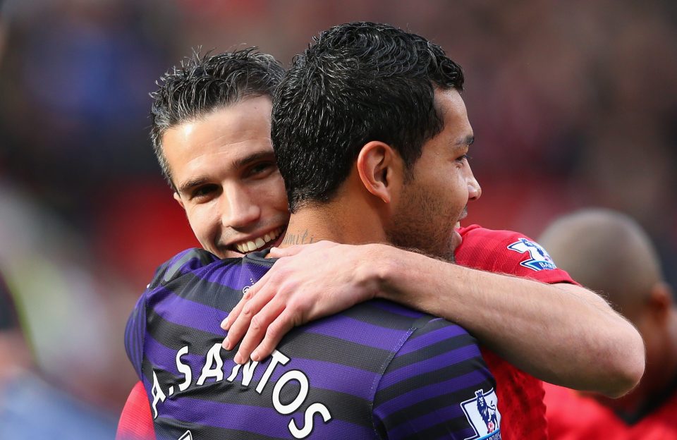  Andre Santos was a panic buy Wenger and infuriated Arsenal fans when he swapped shirts at half-time with Van Persie