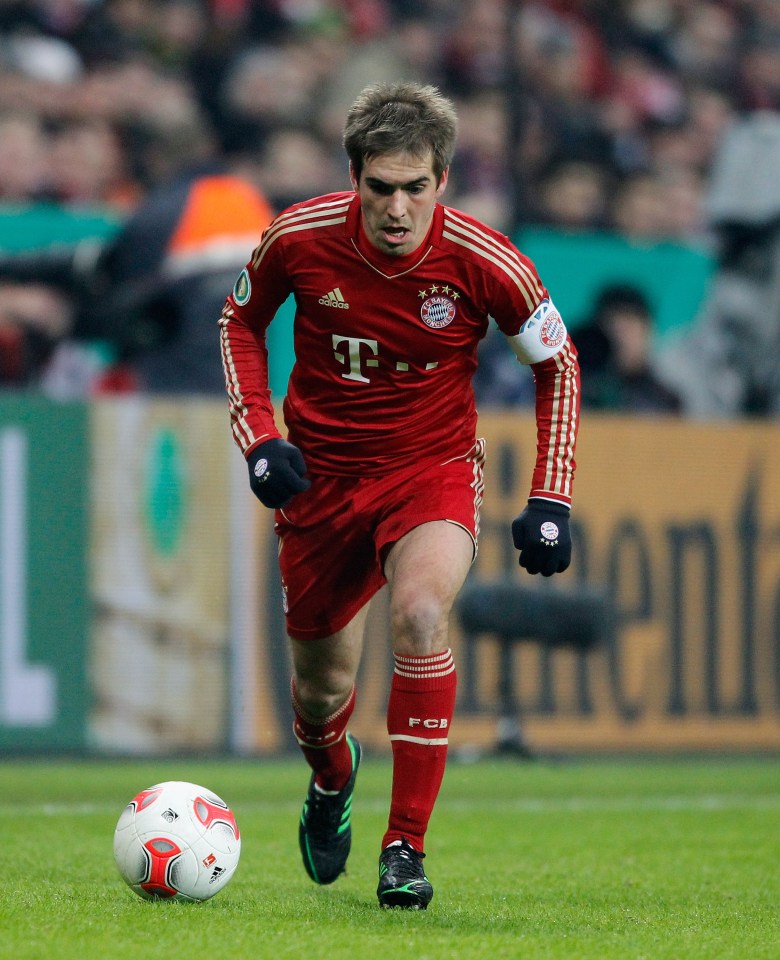 Bayern Munich star Philipp Lahm has never been sent off in his career