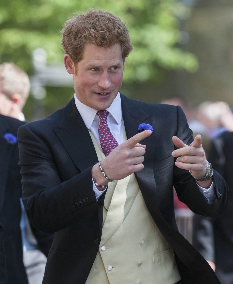  Prince Harry let loose and partied with pals at his cousin's wedding