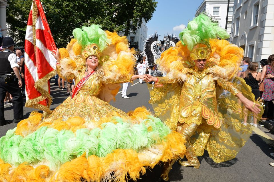  The Notting Hill Carnival is one of the highlights of London's calendar