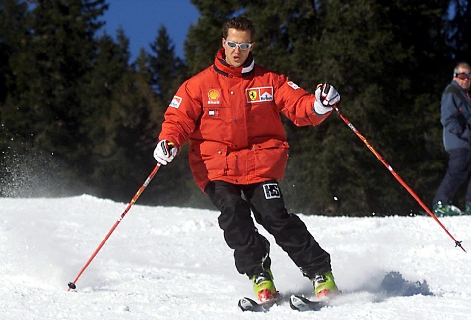  Schumacher is a big ski fan and enjoyed the sport