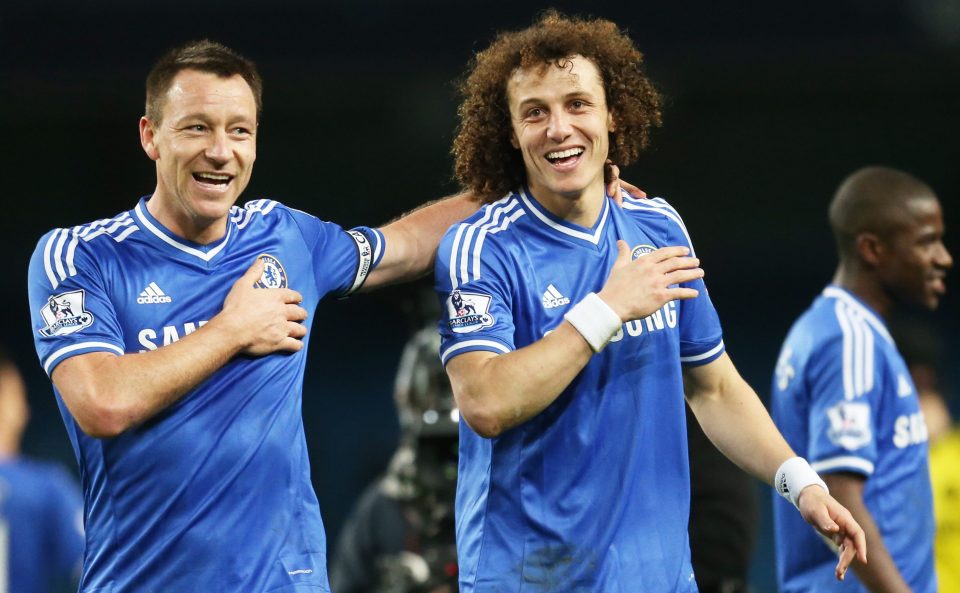  David Luiz will once again be competing with John Terry for a starting spot