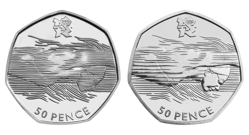  The original London 2012 aquatics coin could be worth up to £3,000