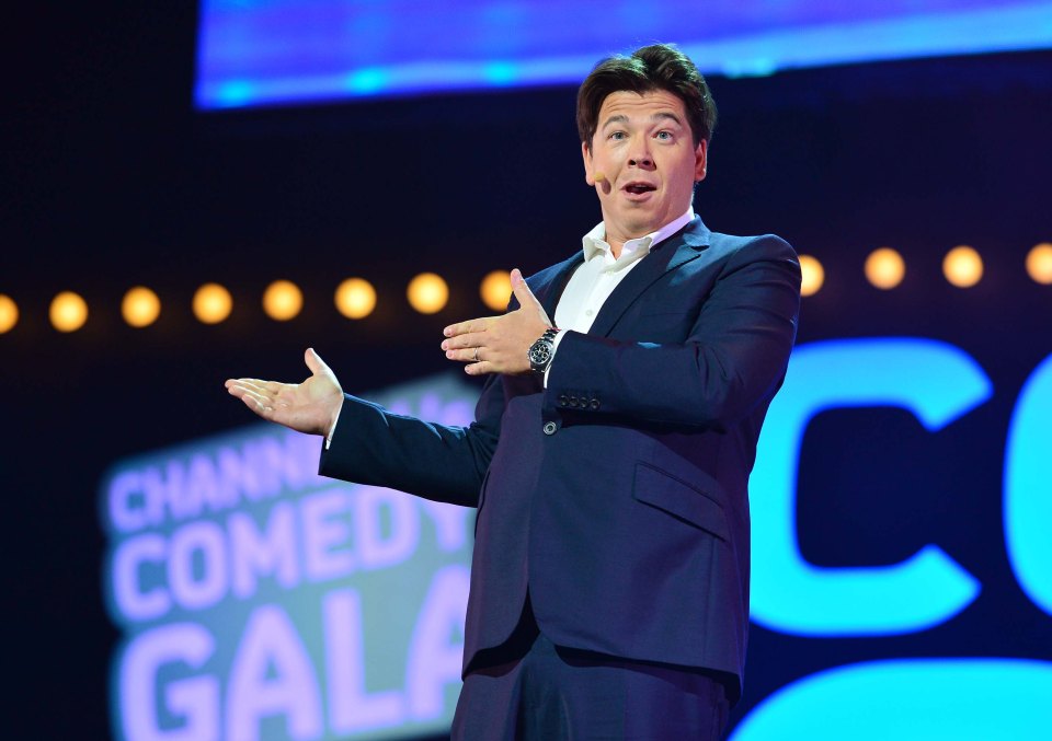  Comedian Michael McIntyre was hired for the occasion to entertain VIP guests including Prince Harry