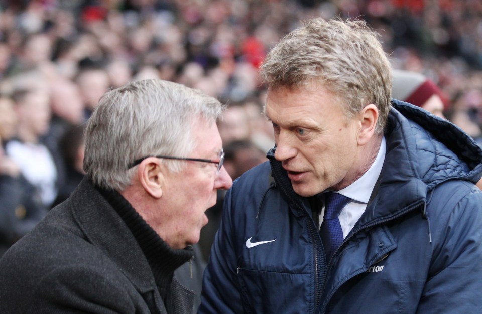  David Moyes was Alex Ferguson's replacement at Manchester United