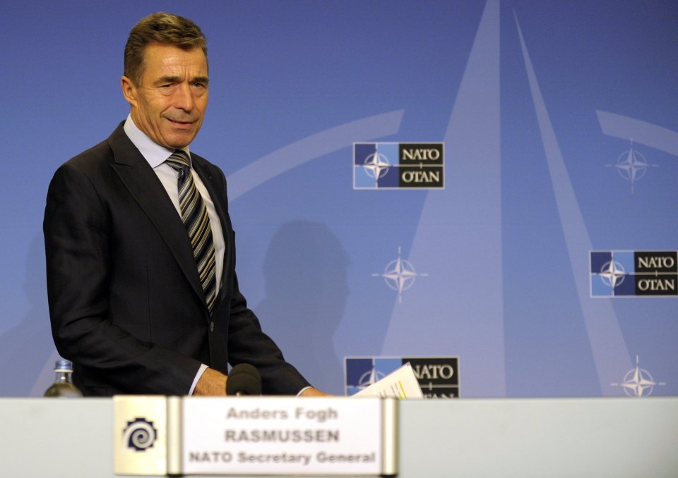  Ex-Nato Secretary-General Anders Fogh Rasmussen blasted the Labour leader