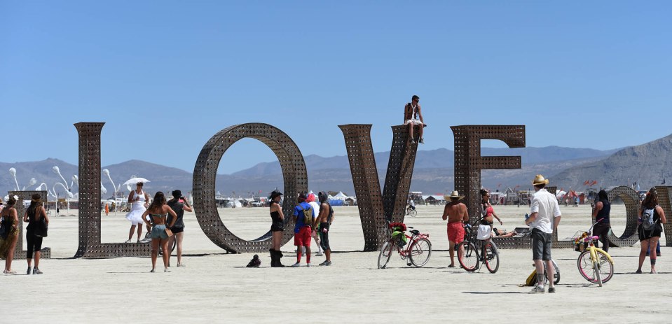  Burning Man festival is the largest outdoor arts festival in North America, with its drum circles, art exhibitions, guerrilla theatrics... and an Orgy Dome