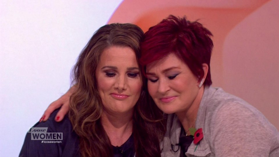 Sam Bailey and Sharon grew close during her time on the X Factor 