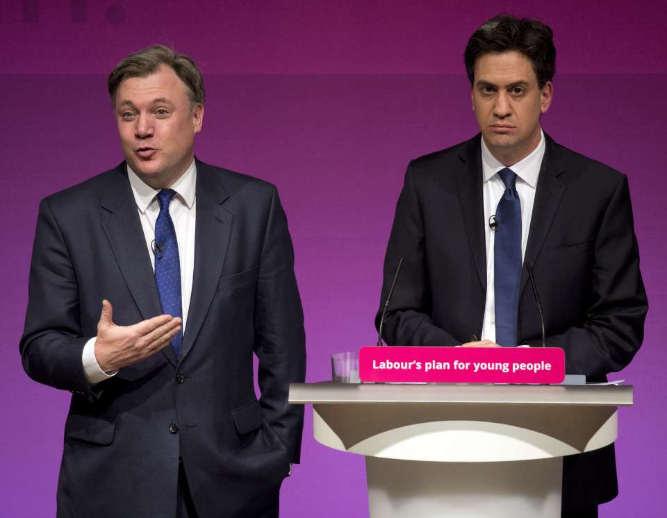  Ed Balls and Ed Miliband were not best of friends with the ex-Shadow Chancellor claiming the former Labour leader froze him out of many decisions