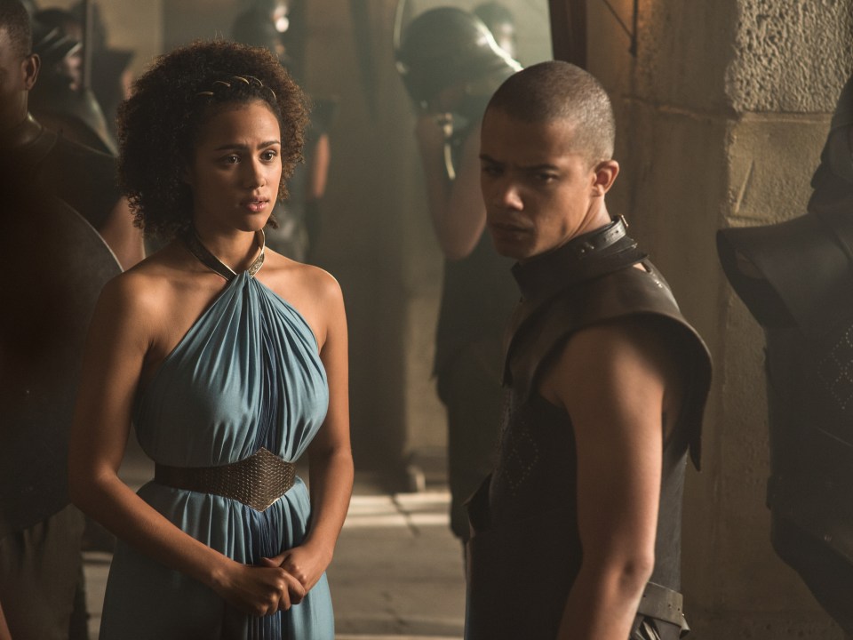  ... before landing the role of Missandei in Game of Thrones