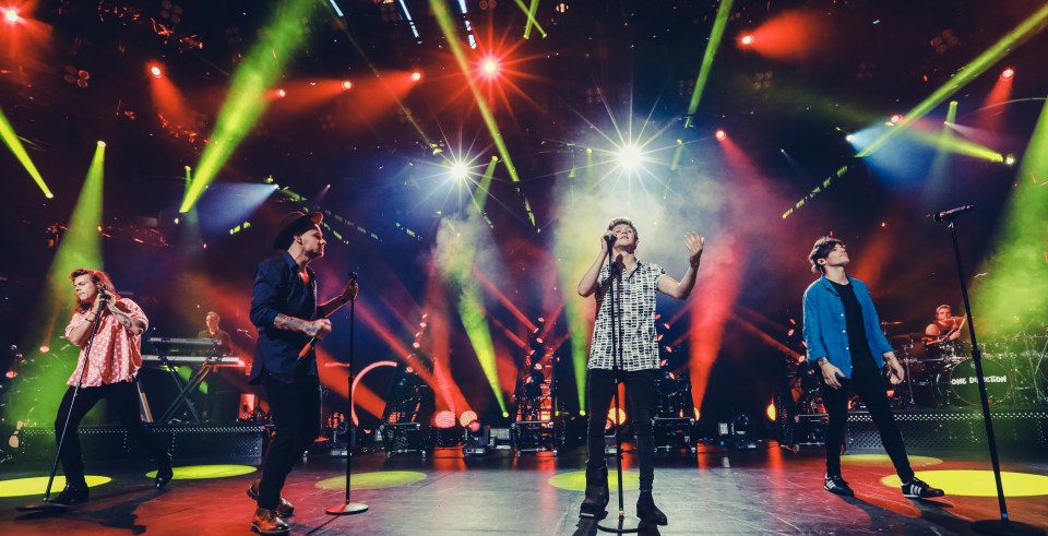  One Direction performing at the Apple Music Festival last year