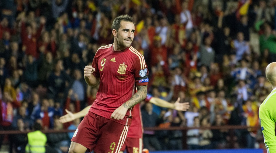 Alcacer was Spain's top-scorer with five goals in the Euro 2016 Qualifying, but was surprisingly not picked for the main tournament