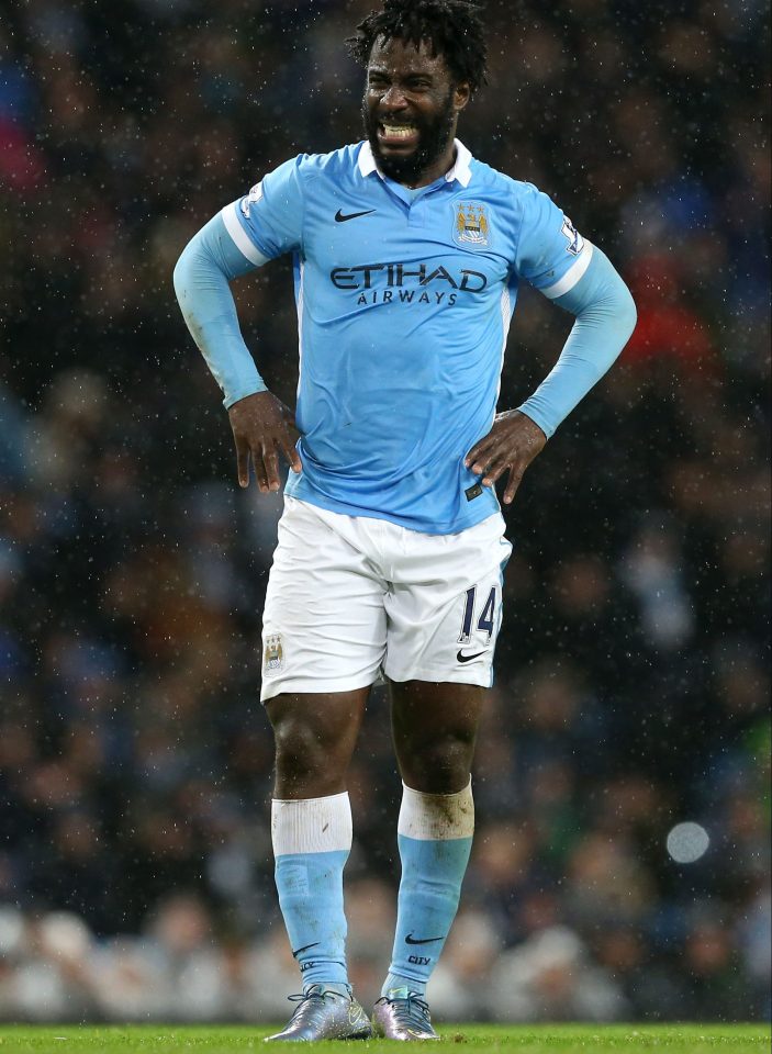  Wilfried Bony has struggled for game time since his £25m move to Man City