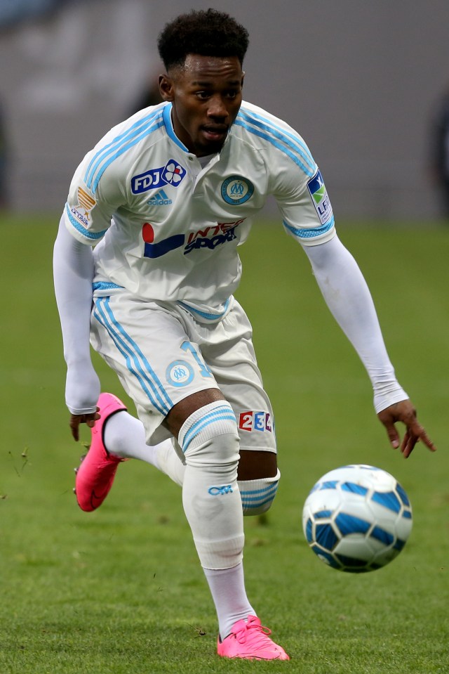  Marseille's Georges-Kevin Nkoudou is joining Tottenham