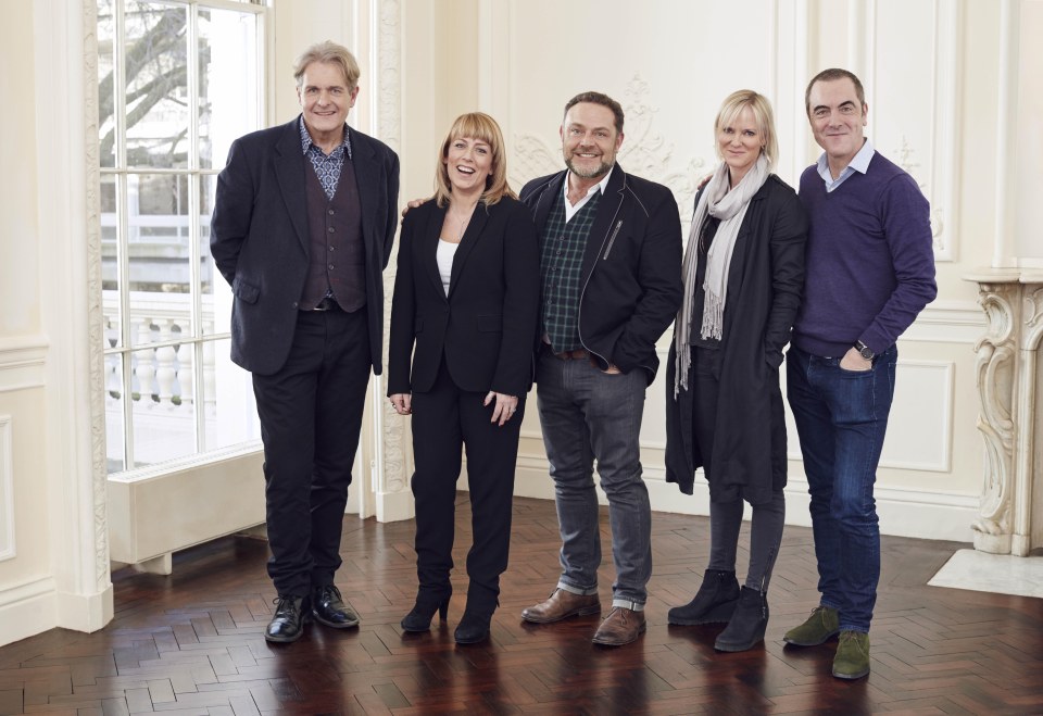  Cold Feet's John Thomson, centre, said he turned to drink and partying to cope with the success of the show