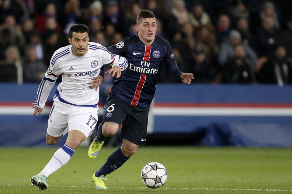  MArco Verratti: Paris Saint-Germain's midfielder